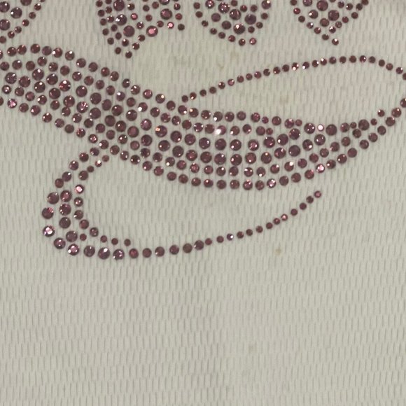 Tankh White Embellished Long Sleeve Shirt, Size Medium - Picture 10 of 13